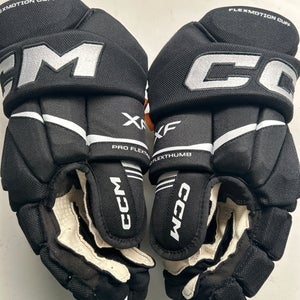 CCM Tacks XF Hockey Gloves – 15” – Black/White – Brand New