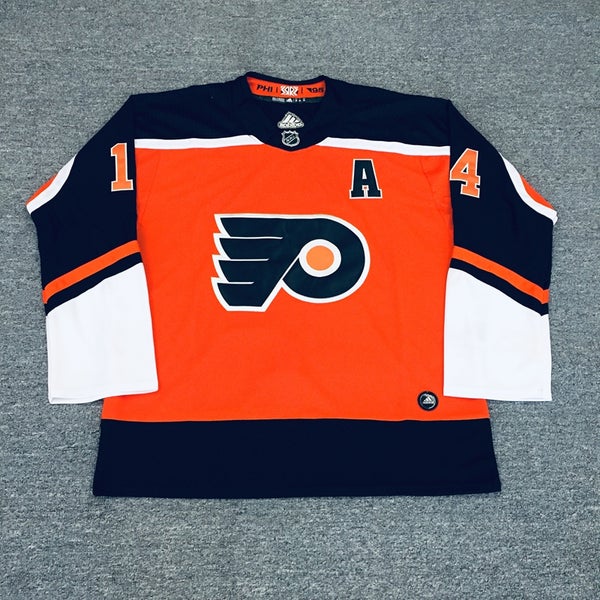 Philadelphia Flyers 14 Sean Couturier Black Stadium Series Ice Hockey Jerseys size 54
