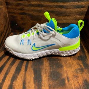 Nike Huarache 9 Elite TF LAX SE Lacrosse Shoes Turf Cleats Mens 8 FV6148-100
