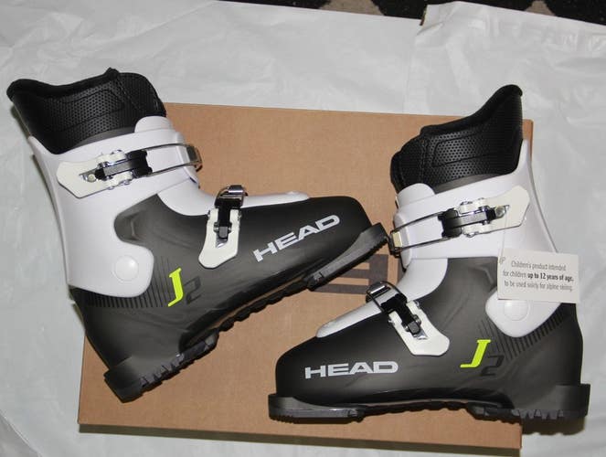 New HEAD J2 HRS junior ski boots size mondo 21/21.5 about size US 3.5