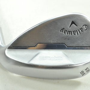 Callaway Opus Brushed Chrome 56*-12S Wedge Right DG MID Wedge Flex Steel #194488