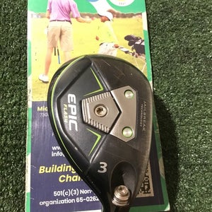 Callaway Epic Flash 18* 3 Hybrid Stiff Tensei AV Series 70g Silver Graphite