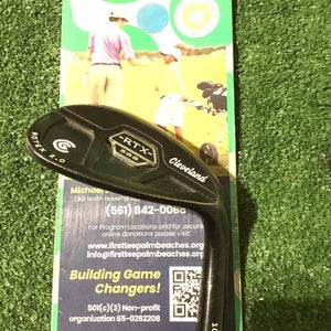Cleveland RTX 588 Rotex 2.0 Black 56* Sand Wedge (SW) Wedge Flex Steel (35.5)