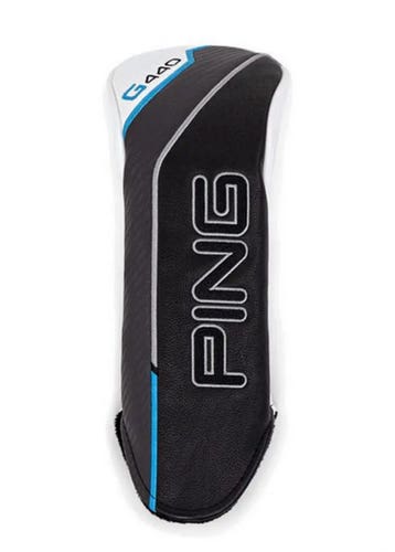 NEW Ping G440 Black/White/Blue Hybrid/Rescue Golf Headcover