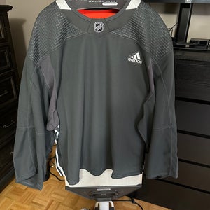 Adidas Gray Goalie Cut 58G Blank Team Issued Primegreen Practice Jersey - Brand new