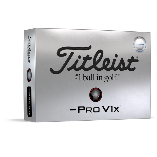 TITLEIST PRO V1X LEFT DASH PERFORMANCE ALIGNMENT GOLF BALL