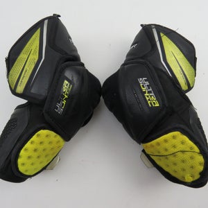 Bauer Supreme UltraSonic NHL Pro Stock Ice Hockey Player Elbow Pads Protective Size Senior Medium