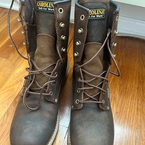Brand New in Box Carolina Size 10.5 Men’s 8” Waterproof Logger Boots