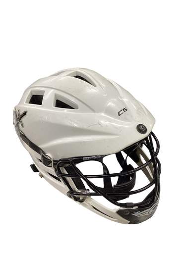 Used Cascade CS Lacrosse Helmet White One Size 11613-S000163108