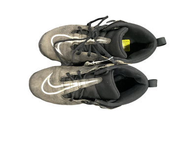 Used Nike ALPHA Adult FB Cleats Black Senior 8.5 11613-S000163087