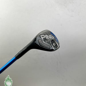 Used Left Handed Ping G30 4 Hybrid 22* Ping TFC Regular Flex Graphite Golf Club