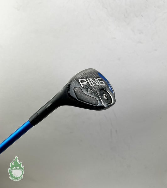 Used Left Handed Ping G30 4 Hybrid 22* Ping TFC Regular Flex Graphite Golf Club