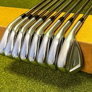 RH Mizuno JPX 923 Hot Metal Pro Iron 5-PW/GW/SW Recoil Stiff Graphite Golf Set