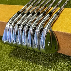 Used Mizuno Pro 221/223/225 Forged Irons 3-PW USA X100 X-Stiff Steel Golf Set