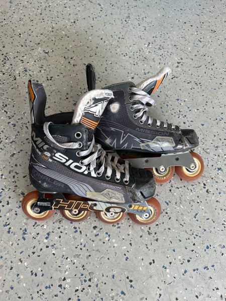 Mission Inhaler AC5 Inline Skates Wide Width Size 3.5 (Used)