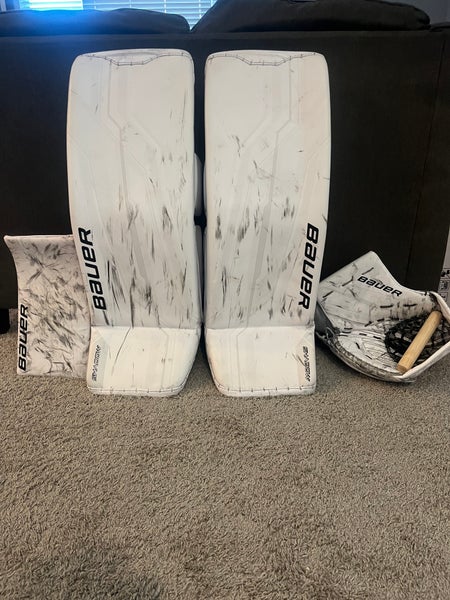S24 Supreme Shadow Goal Pads, Catcher And Blocker
