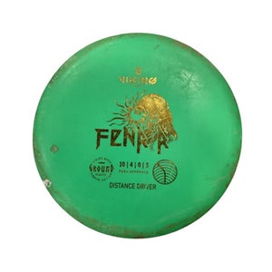 Used VIKING FENRIR Disc Golf Driver Green 11884-S000048224
