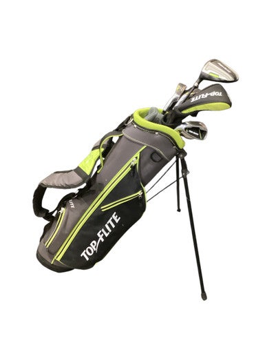 Used Top Flite 7 PC JUNIOR SET Jr Club Set RH 7 Piece 11884-S000048228