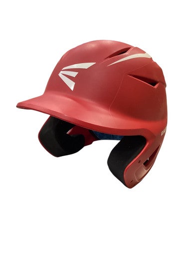 Used Easton ELITE HELMET Batting Helmet No Mask Red MD 11884-S000048227