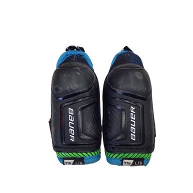 Used Bauer ELBOW PADS Youth Elbow Pads LG 11760-S000078103