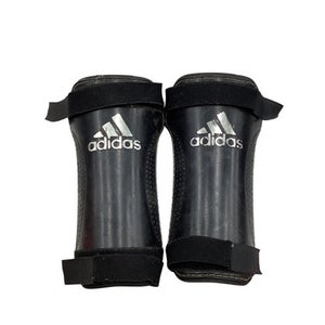 Used Adidas Soccer Shin Guards Junior Black LG 11760-S000078106