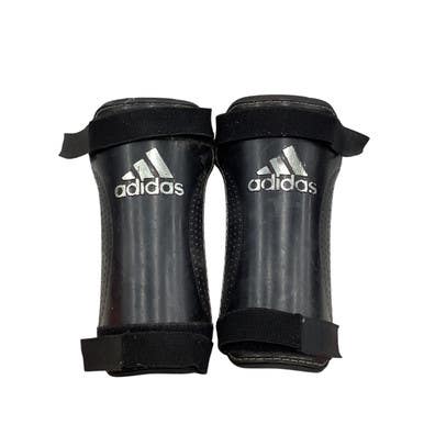 Used Adidas Soccer Shin Guards Junior Black LG 11760-S000078106