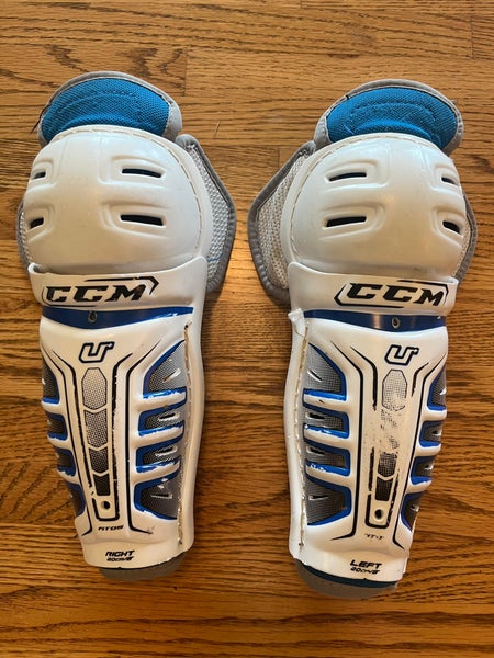 CCM Hockey Shin Pads Youth 8” (Used)