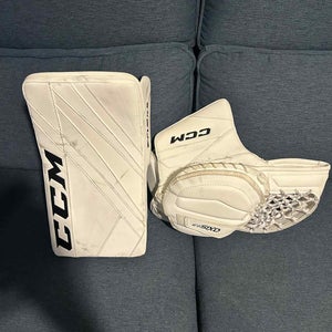 CCM Eflex 5 Pro Blocker And Axis 2.9 Glove