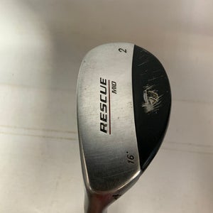 Used Taylormade RESCUE MID Mens Hybrid Club LH 2 Hybrid 11823-S000032618