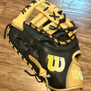 First Base LH Wilson A2000 Baseball Glove 12.5"