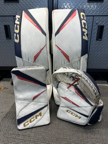 34"  CCM Axis 2 Pro Regular Goalie Full Set Pro Stock (Used)