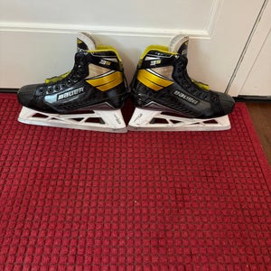 2020 Bauer Supreme 3S Hockey Goalie Skates Regular Width  9.5 (Used)
