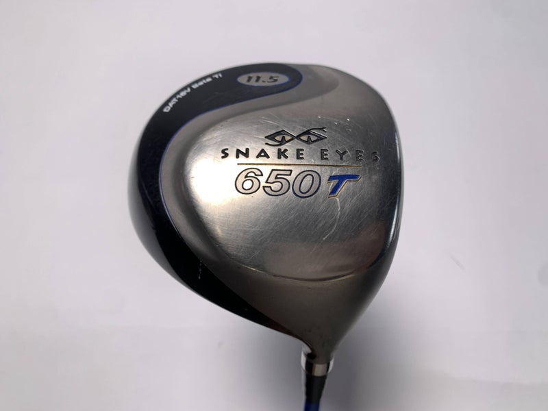 Snake Eyes 650T Driver 11.5* Grafalloy Pro Launch Blue 65g Stiff RH