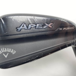 Callaway Apex TI Fusion Single 7 Iron Dynamic Gold Mid Black R300 Regular RH NEW