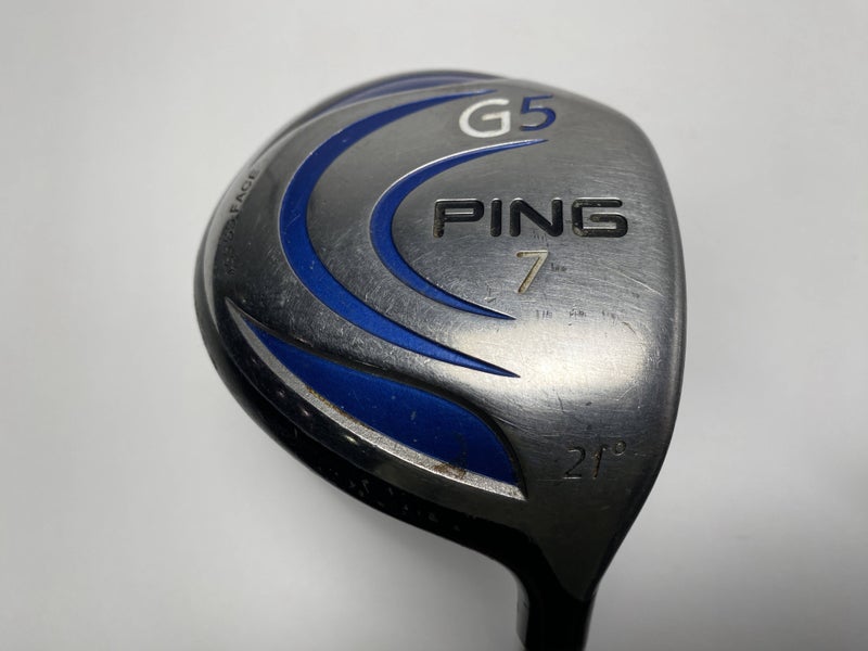 Ping G5 7 Fairway Wood 21* Grafalloy ProLaunch Blue 65g Regular RH