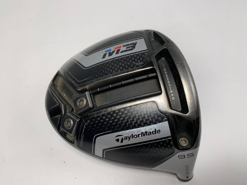 TaylorMade M3 Driver 9.5* HEAD ONLY Mens RH