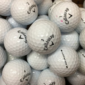 4 Dozen White Callaway Supersoft Near Mint AAAA Used Golf Balls