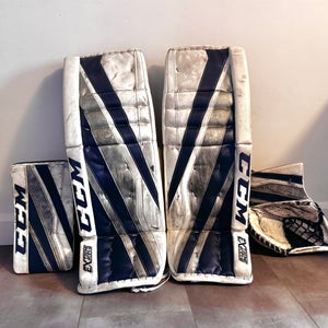 34"  CCM Extreme Flex III Pro Goalie Combo Pro Stock (Used)