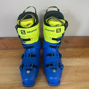 Unisex Salomon All Mountain S Pro 130 Ski Boots Stiff Flex (Used)