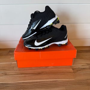 3Y Black Kid's Nike Vapor Ultrafly Keystone Cleats