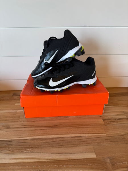 3Y Black Kid's Nike Vapor Ultrafly Keystone Cleats