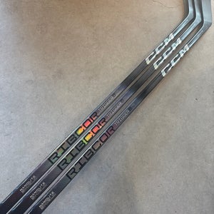 3 PACK 100 Flex P88M Senior CCM RibCor Trigger 7 Pro Left Hand Hockey Stick Pro Stock (New) NHL