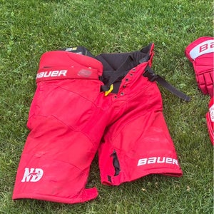 Pro stock Medium Bauer Hockey Pants (Used)