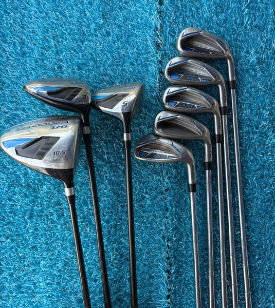 Men's Tour Edge Bazooka 370 Club Set (8 Pieces) RH | Bazooka Uniflex Shaft (Used)