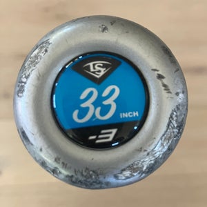 2025 Louisville Slugger Omaha Alloy BBCOR Certified Bat (-3)  30 oz 33" (Used)