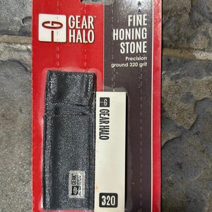 Gear Halo Hockey Fine Honing Stone with Sleeve for Skates (A-HONING STONE (FINE)