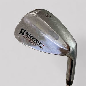 RH Warrior Custom Golf 52 Degree GW Gap Wedge Stiff Steel