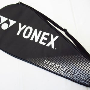YONEX "ISOMETRIC" SINGLE ZIPPERED TENNIS RACQUET COVER WITH STRAP