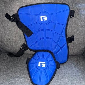 Blue Senior  Shin Guards (New)