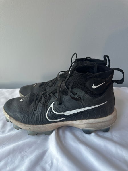 Nike Alpha Huarache Men’s Size 7.5 Black Cleats
